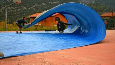 Surskating in Pamplona